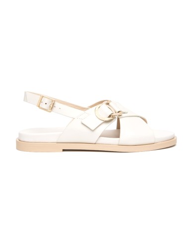 Nero Giardini Sandalo platform in pelle